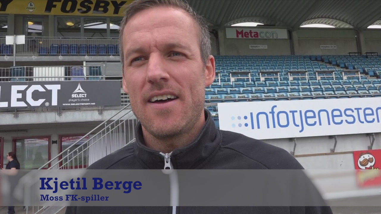 Berge gleder seg til cupkamp